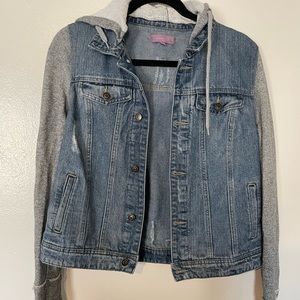 Distressed Jean jacket